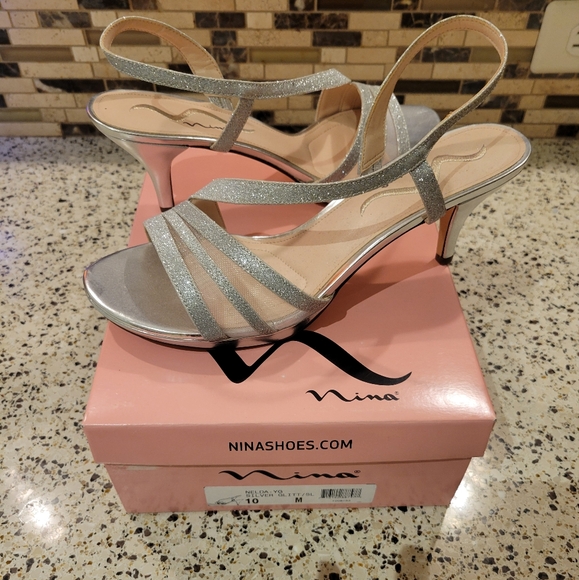 NINA Silver Sandals - Picture 5 of 11